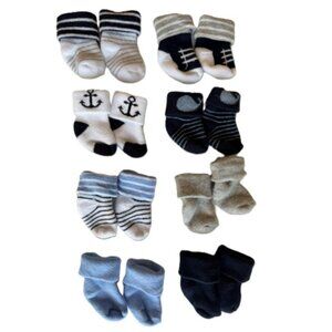 3/$15 | NB Baby Boy Socks S/8